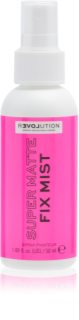 Revolution Super Matte Fix Mist grima bāze un izsmidzināmais fiksācijas līdzeklis vienā ar matējuma efektu 50 ml